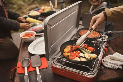 OXO OUTDOOR PRE-SEASONED CARBON STEEL 10" FRYING PAN SKILLET DETACHABLE HANDLE