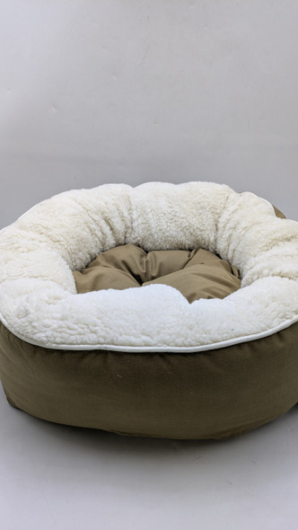 Dog Gone Smart Pet Products Rubie Roadie Cuddler Bed - Khaki