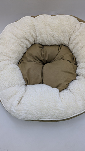 Dog Gone Smart Pet Products Rubie Roadie Cuddler Bed - Khaki