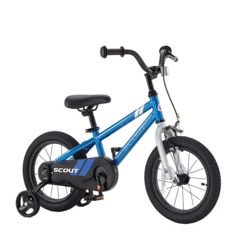 Chipmunk Kids Bike Scout Age 3-11 Years 12 14 16 18 Inch Wheel Bicycle - Blue