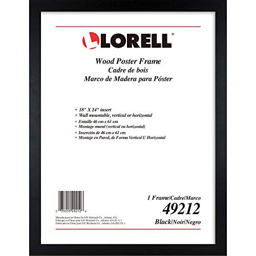 Lorell Wide Frame 18 x 24 49212 - BLACK New