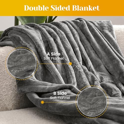SUNVIVI HEATED BLANKET KING SIZE Heating Electric Throw Blanket Dual Control New