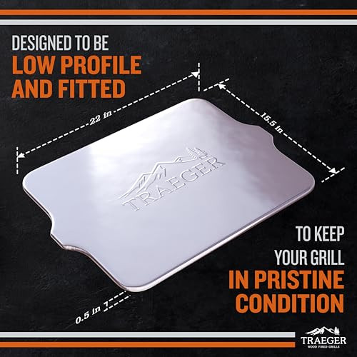 Traeger Grills BAC507 5-Pack Aluminum Drip Tray Liners, 22"x15.5" New