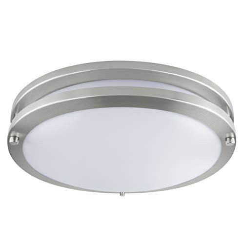 LB72191 LED Flush Mount Ceiling Light 14 inch 20W Dimmable 1600lm 3000K-5000K New