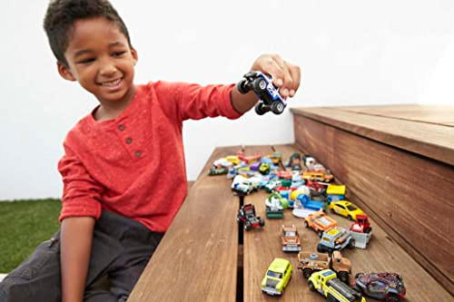 Matchbox Cars 50-Pack Toy Cars Construction or Garbage Trucks, Styles Vary New