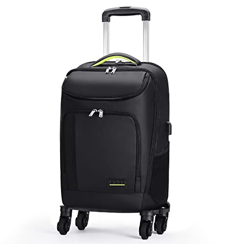 Lekebobor 15.6" Laptop Backpack with USB Charging Port B09YYG4DSV - Black