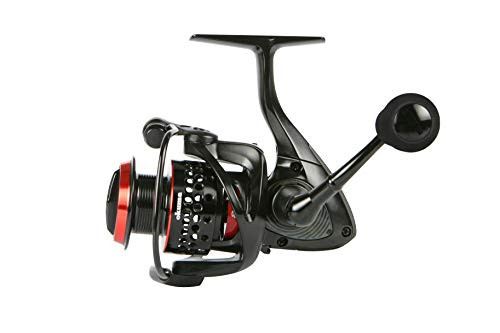 OKUMA CEYMAR LIGHTWEIGHT ALL PURPOSE 8BB SPINNING REEL C-40 - BLACK/RED