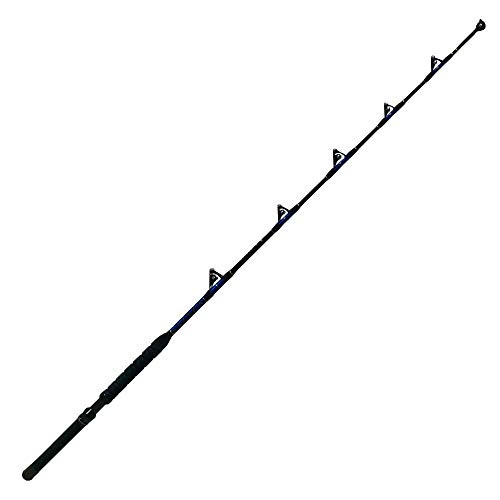 EatMyTackle All Roller Guide Boat Rod - Saltwater Fishing Rod (30-50 lb)