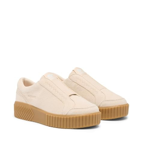 Sorel Women's ONA Ave Slip-On Sneaker Pearlescent/Gum Size 8 WOMEN PEARLESCENT