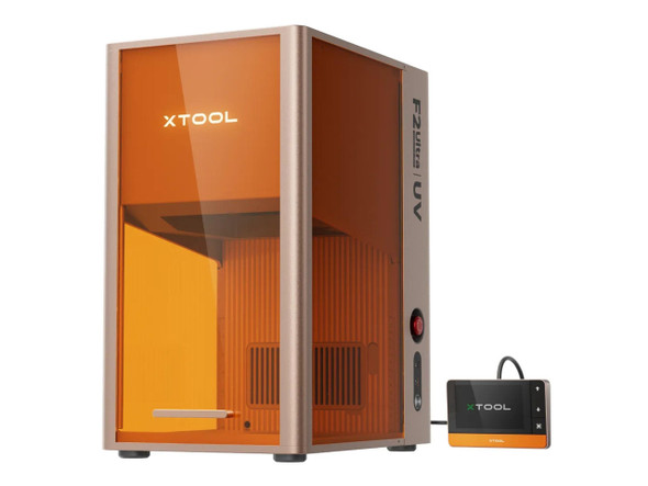 xTool F2 Ultra UV - 5W UV Laser Engraver for Glass, Crystal, Plastic, Wood &