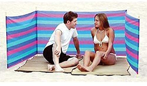 Sport Design Beach Wind Screen Including Umbrella Carry Bag New