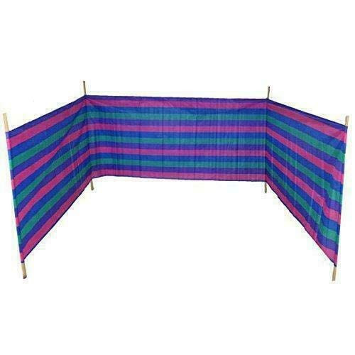 Sport Design Beach Wind Screen Including Umbrella Carry Bag New