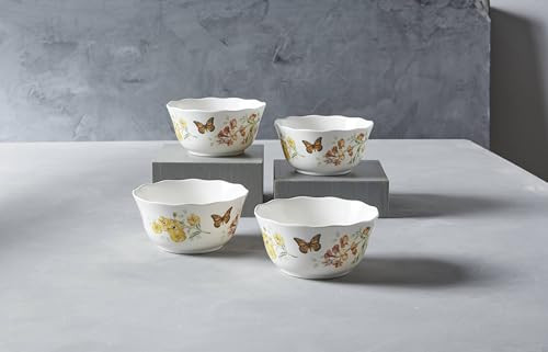 LENOX 856406 BUTTERFLY MEADOW MELAMINE 4-PIECE ALL-PURPOSE BOWL SET