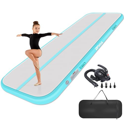 PPXIA Air Tumble Track Mat 6.6ft 10ft 13ft 16ft 20ft Inflatable Gymnastics Mat New