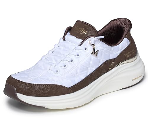 188065 Skechers Women's Martha Stewart Slip-Ins Foam - Visionary, Brown, 10