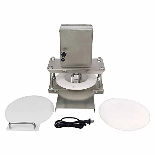 PreAsion Electric Tortilla Dough Roller 8.6" Sheeter Pastry Pizza Dough Press