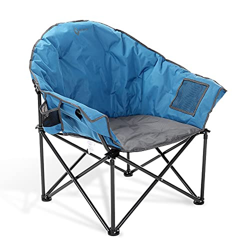 ARROWHEAD OUTDOOR Oversized Heavy-Duty Club Folding Camping Chair New