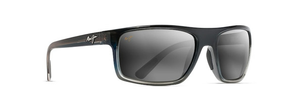 MAUI JIM BYRON BAY SUNGLASSES NEUTRAL GRAY POLARIZED 62-18-125 - MARLIN/GRAY