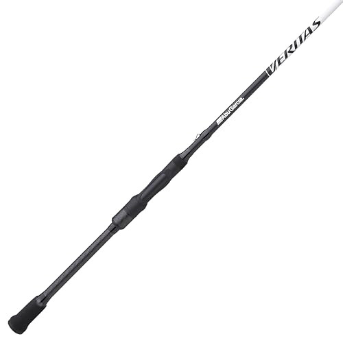 ABU GARCIA VERITAS CASTING BFS FISHING ROD 7FT 1in VRPBFS71 - BLACK/WHITE New