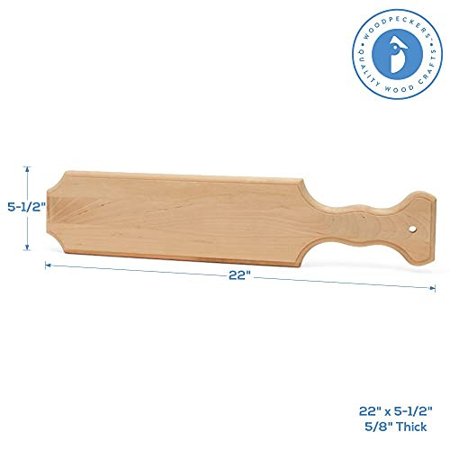 Large Fraternity Sorority Paddles 22" Unfinished Greek Wooden Paddle B01M3XQM2S New