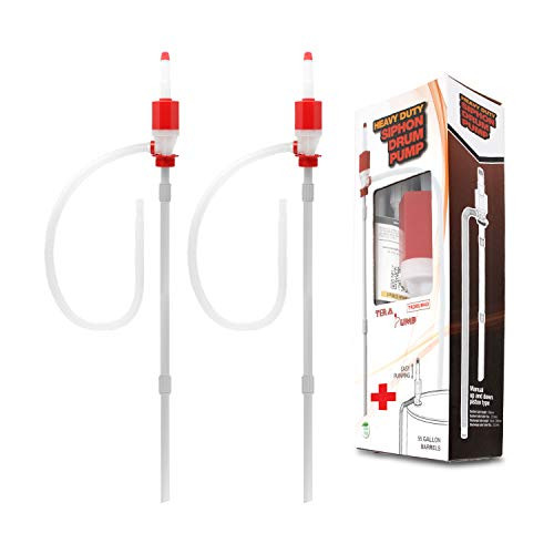 2PK Food Grade Emergency Disaster Pump for Drinking Water - Black