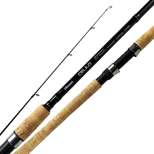 OKUMA CELILO SALMON AND STEELHEAD LIGHTWEIGHT GRAPHITE RODS CE-S-862HB - BLACK