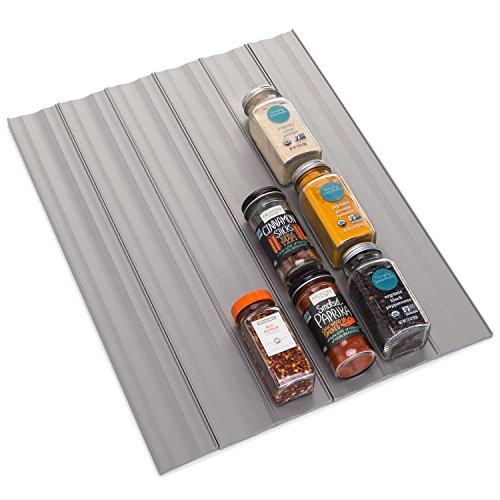 YouCopia SpiceLiner Spice Rack Drawer Organizer (Universal Fit 6-Pack ) New