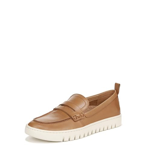 I6609L2202 VIONIC WOMEN'S UPTOWN LOAFERS, SIZE 11 WOMEN - CAMEL LEATHER New