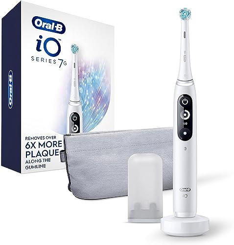 Oral-Bio Series 7G Electric Toothbrush with Replacement Brush Head White New