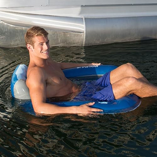 Kelsyus Spring Float Pool Chair, Light Blue New
