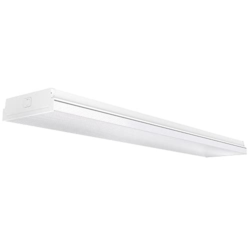 Sunco 8.5" Wraparound Garage LED Shop Light 4FT 5000K 60W, 7200 LM, B0BSJ1V3S5 New