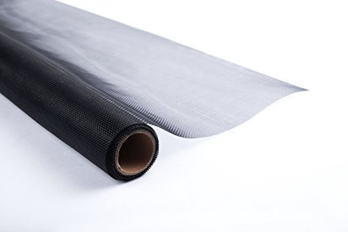 Shatex Window Screen Mesh 36" x25' Fiberglass B01FH8Q6FW - Black
