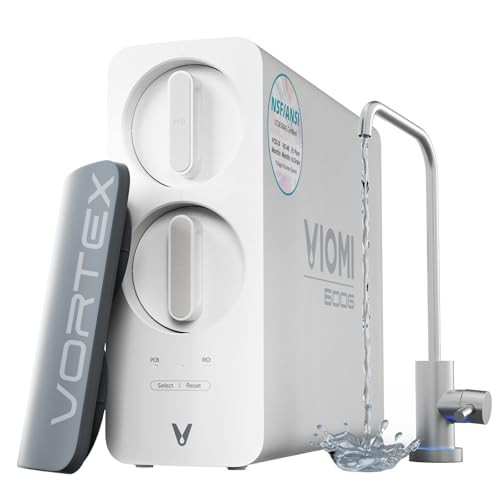 VIOMI V6 600GPD Under Sink Tankless Reverse Osmosis Water Filtration System