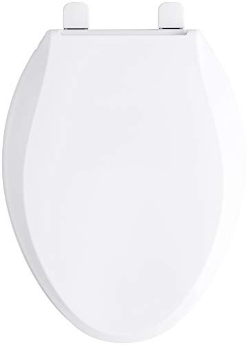 Cachet Elongated Closed Front Toilet Seat with Q3 Advantage B01M0KSRA7 - White New
