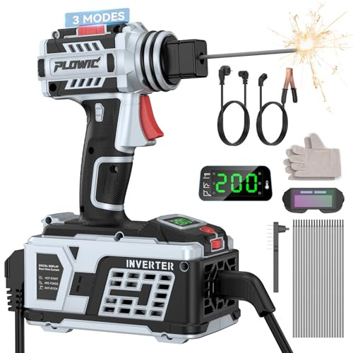 PLOWIC PORTABLE WELDING MACHINE, 2026 NEXT-GEN 110V MMA135 - GRAY