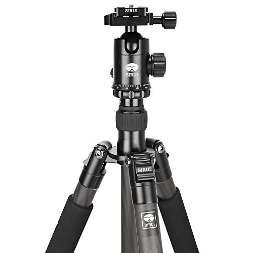 Sirui ET-2204 Carbon Fiber Tripod with E-20 Ball Head - 57.1" Max Height New