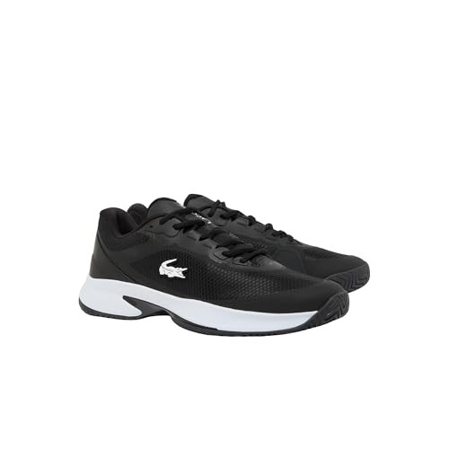 751SMA0023312 Lacoste Men's Tech Point Tennis Shoes Black/White Size 11.5