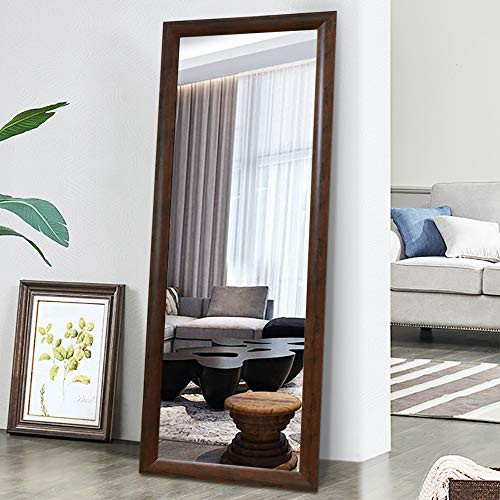 PexFix Full Length Mirrors B07X93DDSG - Walnutcolor New