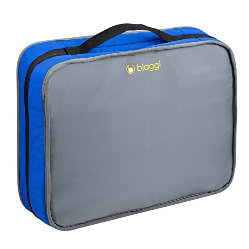 Biaggi Zipsak Micro-Fold Spinner Suitcase 31" Luggage - B074NB3NBC - Gray New