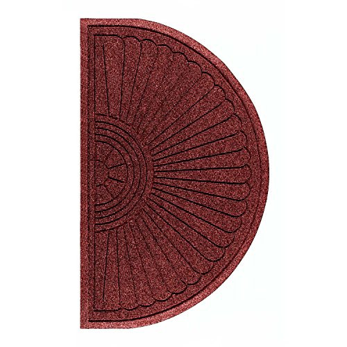 Andersen WaterHog Eco Grand Elite Half Oval Mat 4' x 2'3" x 3/8" - Regal Red New