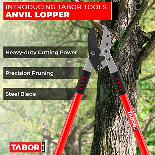 TABOR TOOLS GB30A Anvil Lopper 30 Inch Aluminum Tree Trimmer - Green New