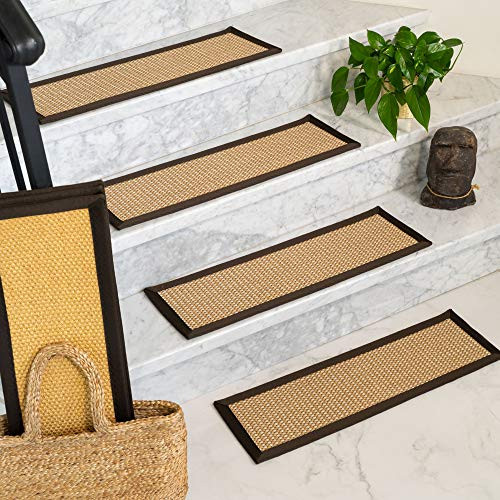 Natural Area Rugs Beige Rosemont DIY Pet Friendly Handmade Sisal 9"x29" (13) New