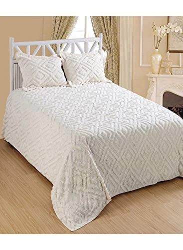 Saral Home Fashions Luxury 3 Piece Bohemian Bedspread Set Tufted B07F1PLS35 New