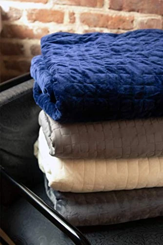 Gravity Blanket Duvet Cover Fits All Blankets 48" x 72" Weight Blanket Navy New