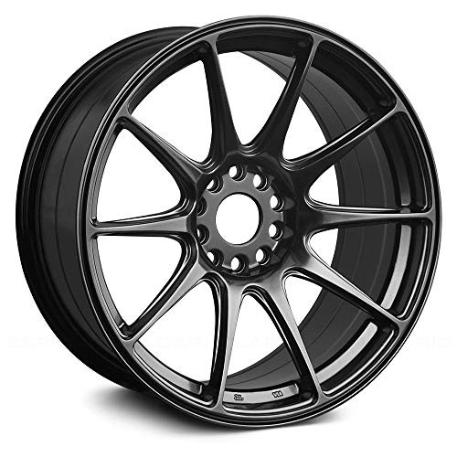 XXR 527 Chromium Black Wheel Painted 16 x 8" 4 x 100 mm 20 mm Offset - Black New