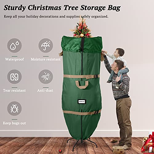 Nuovoware Christmas Tree Storage Bag, Fits Up to 9 Ft Trees - Green New