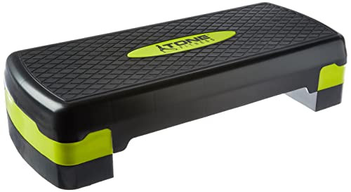Tone Fitness Aerobic Step Platform Exercise Step Full Compact Sizes - Black/Pink