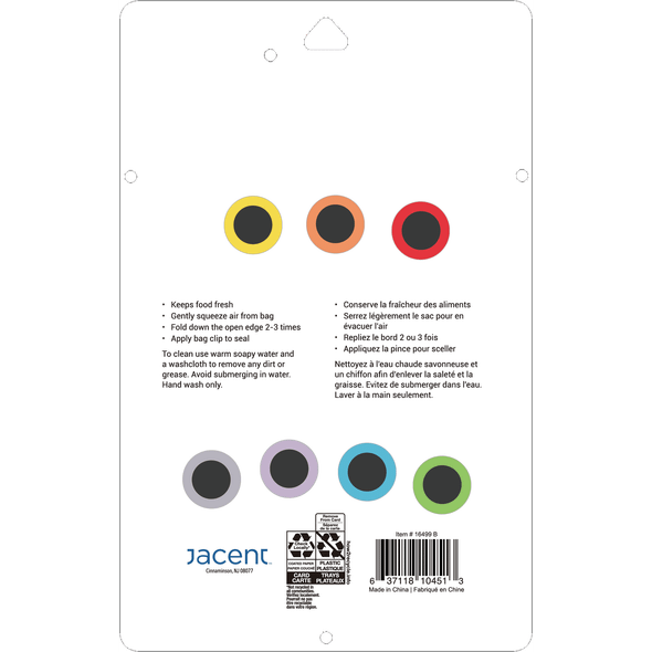 CULINARY ELEMENTS MAGNETIC MULTICLIPS 7 COUNT - MULTICOLOR New