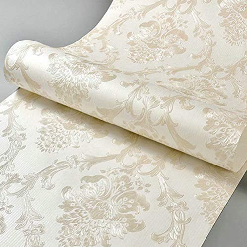 LIKE SHOP Modern European Non-Woven Wallpaper 3D Refined 1.73 ft(W) x 32.8ft(L) New