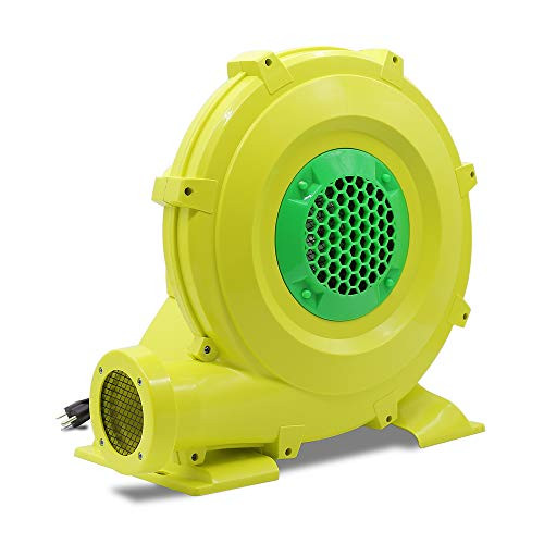 SAYOK ELECTRIC AIR BLOWER FAN 750 WATT 1HP COMMERCIAL BOUNCER - YELLOW/GREEN